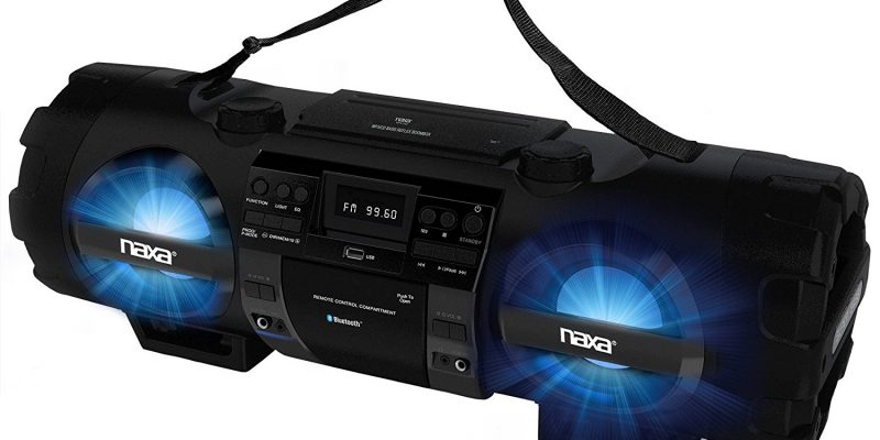 NAXA Electronics MP3/CD Bass Reflex Boombox Reviews